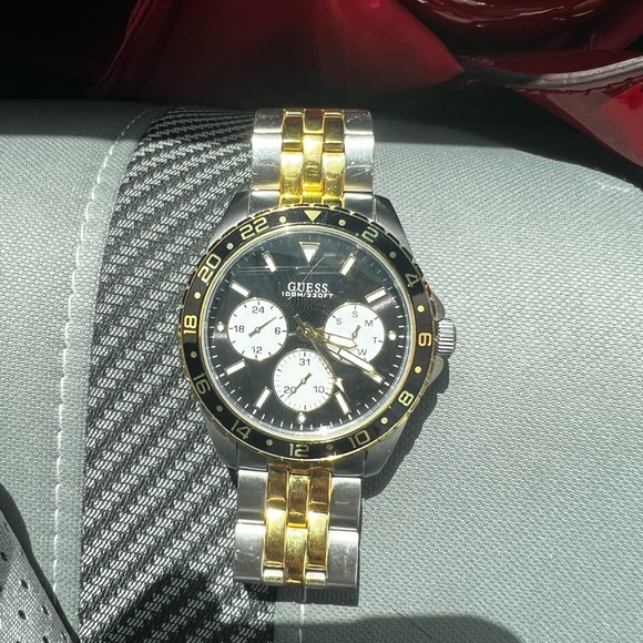 Guess Other - Guess Watch Two Tone Chronograph Used